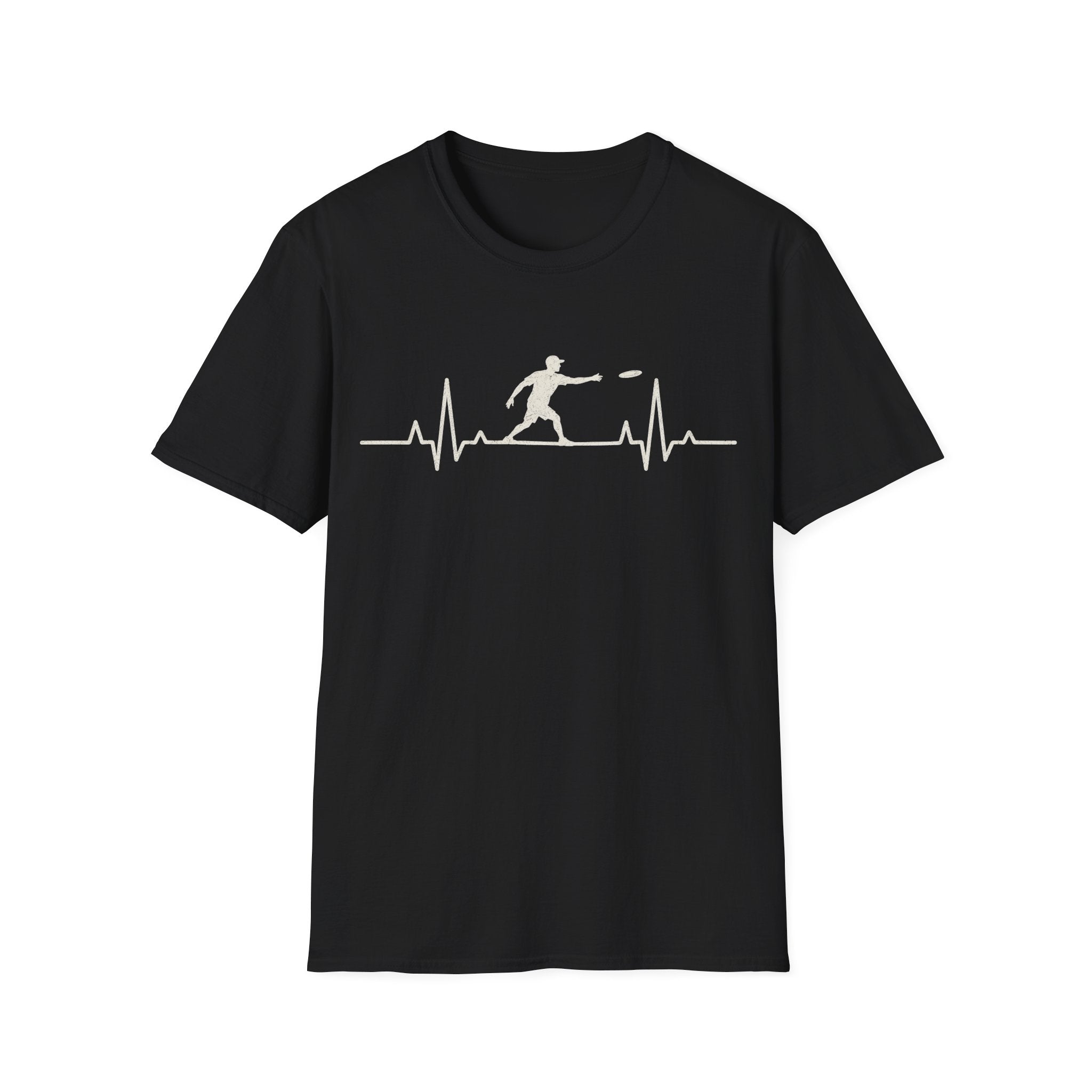 Disc Golf Heartbeat T Shirt