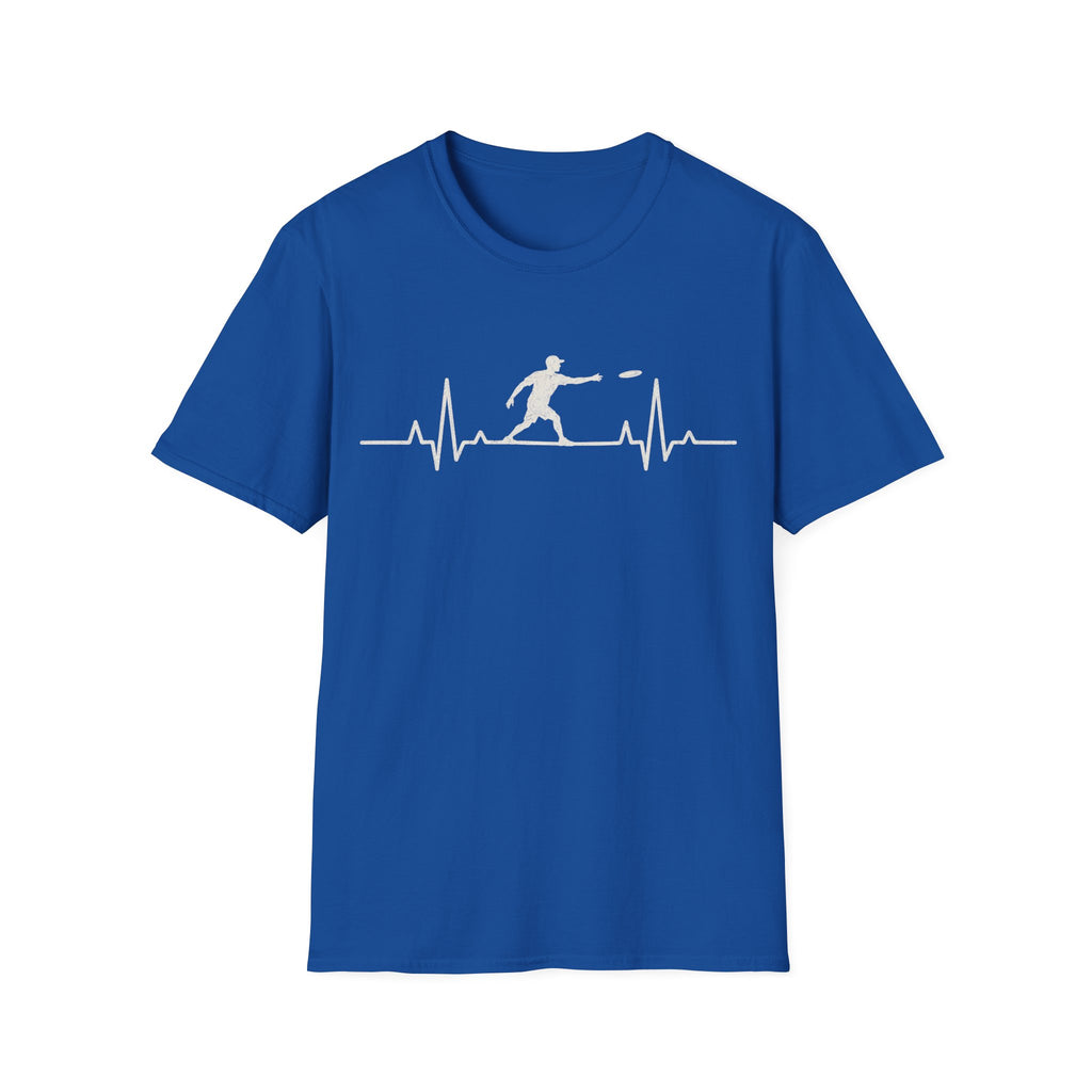 Disc Golf Heartbeat T Shirt