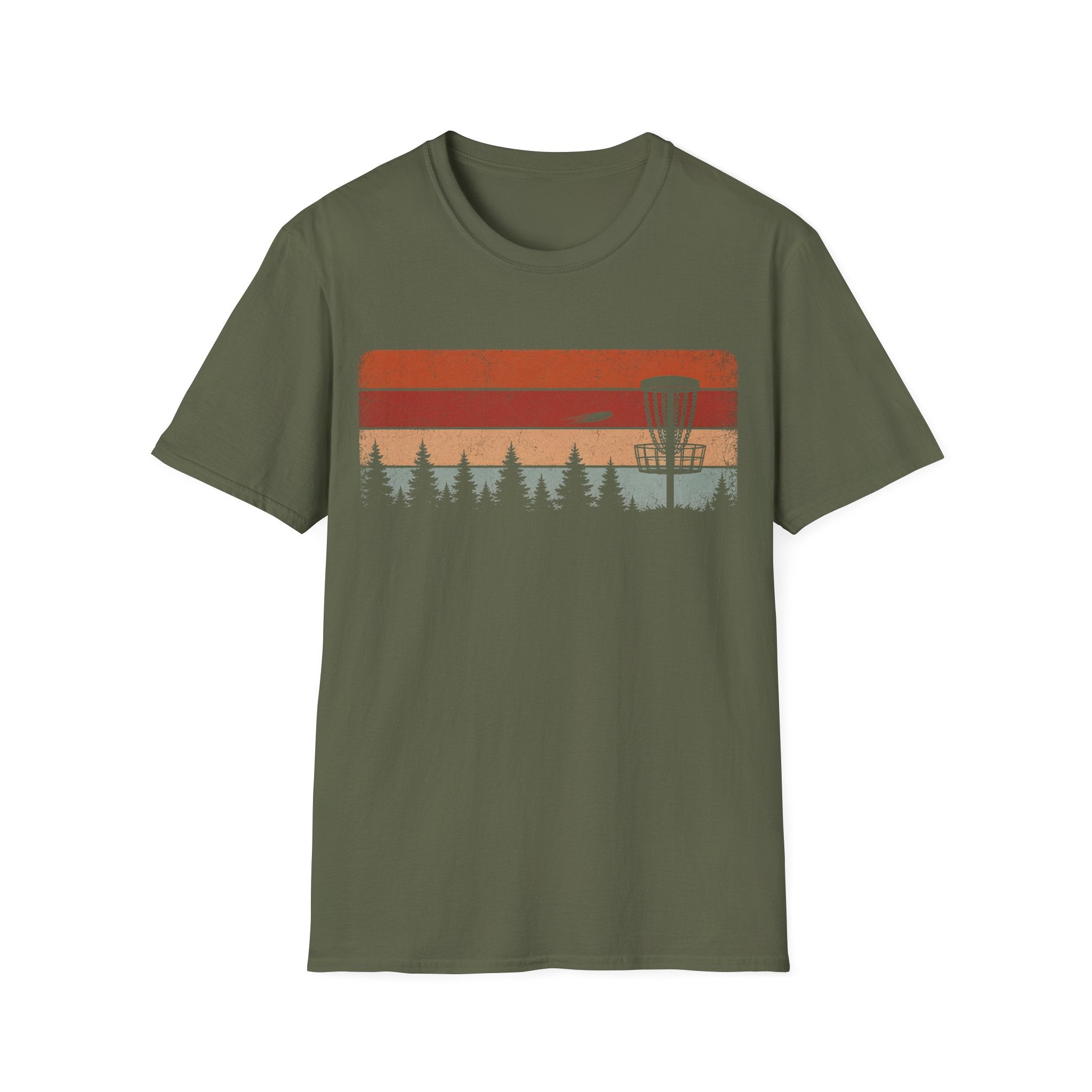 Retro Disc Golf T Shirt