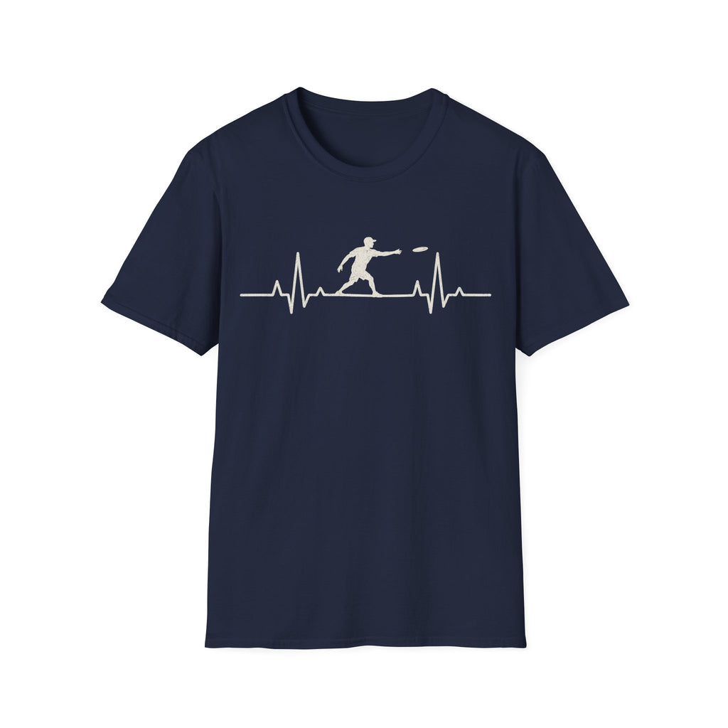 Disc Golf Heartbeat T Shirt