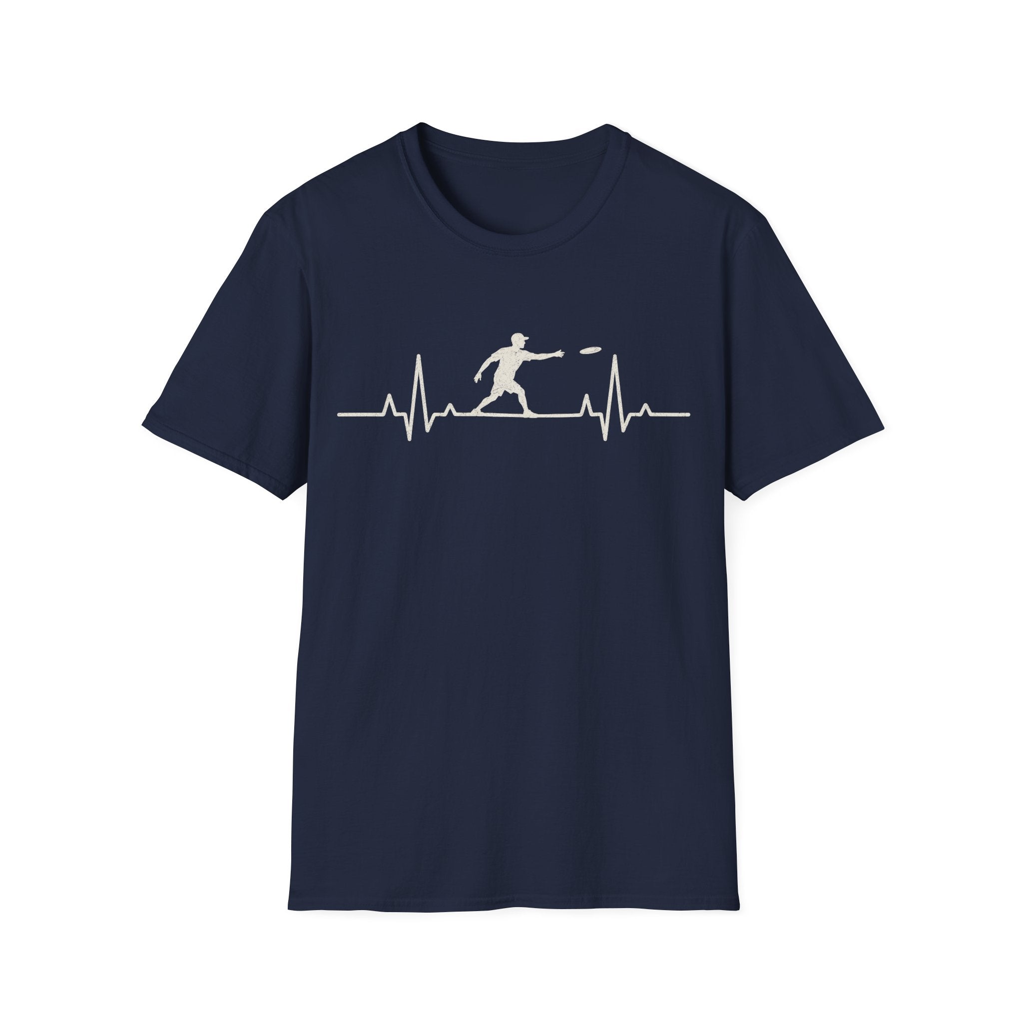 Disc Golf Heartbeat T Shirt