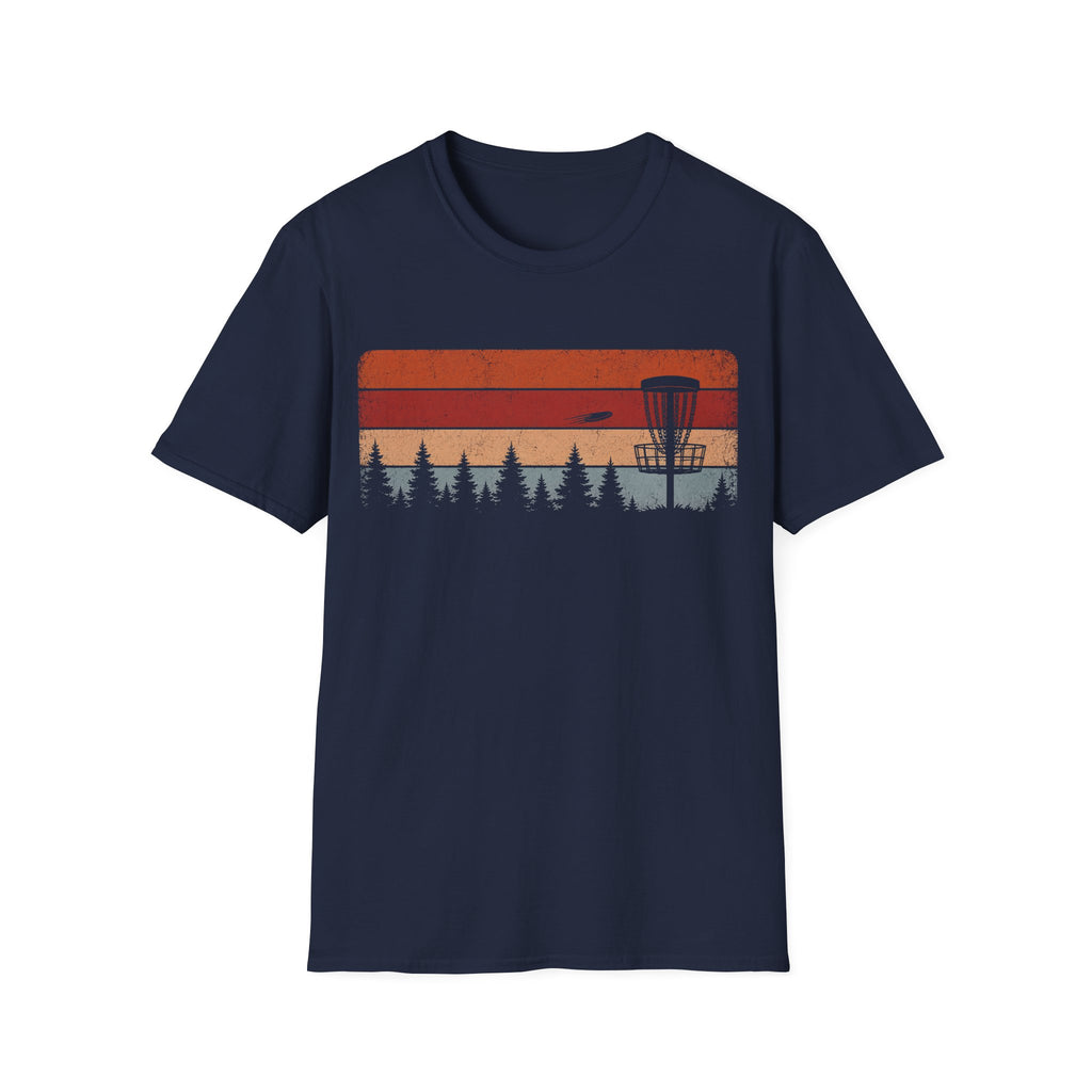 Retro Disc Golf T Shirt