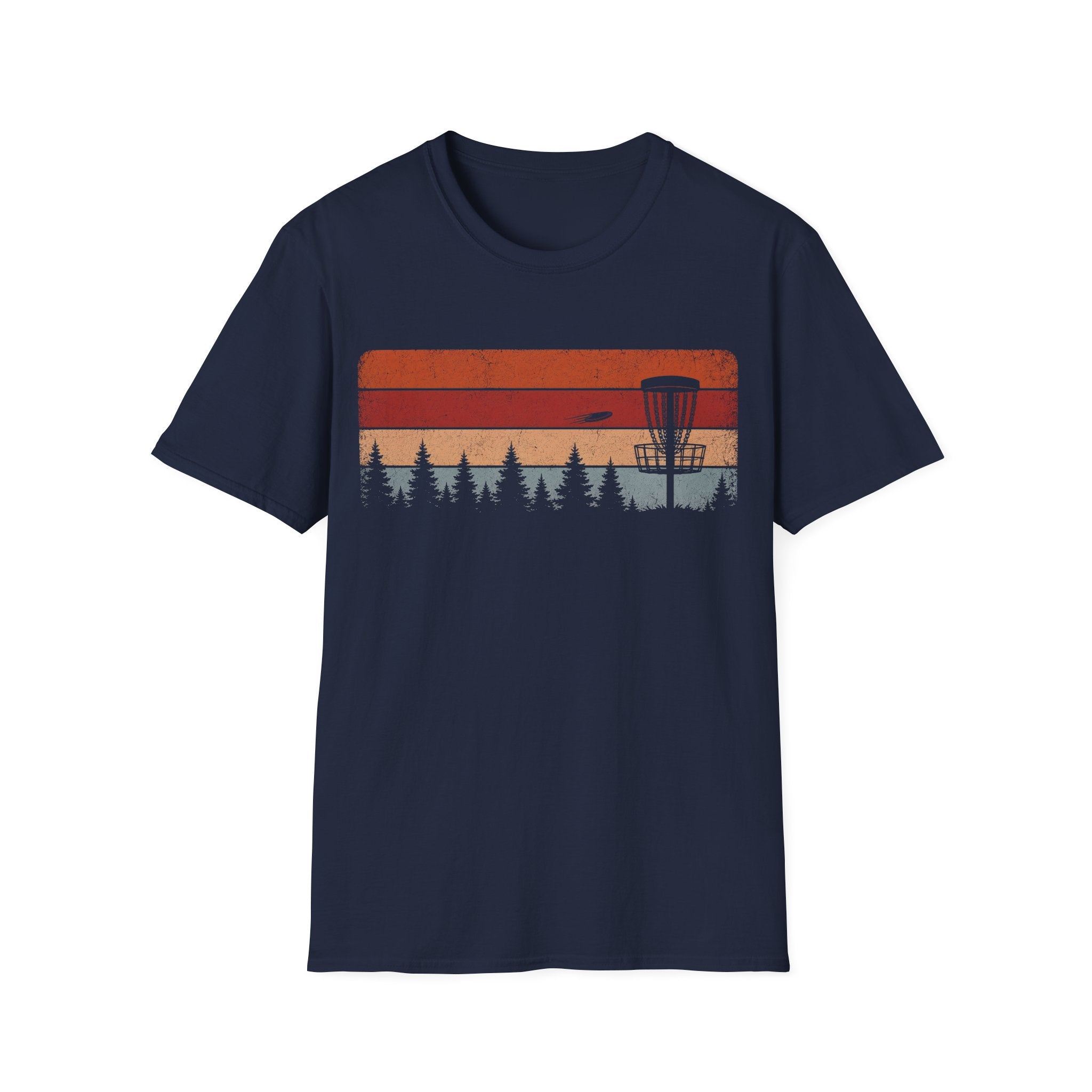 Retro Disc Golf T Shirt