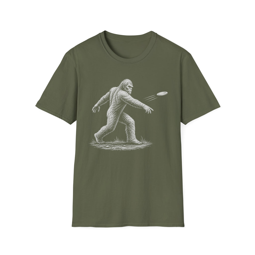 Bigfoot Throw T Shirt