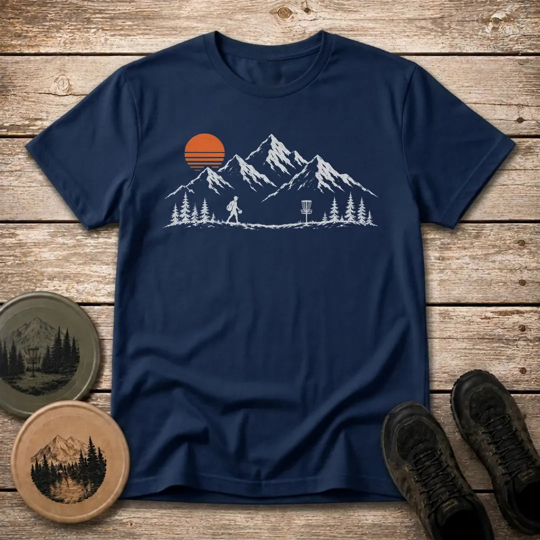 Sunset Disc Golf T Shirt