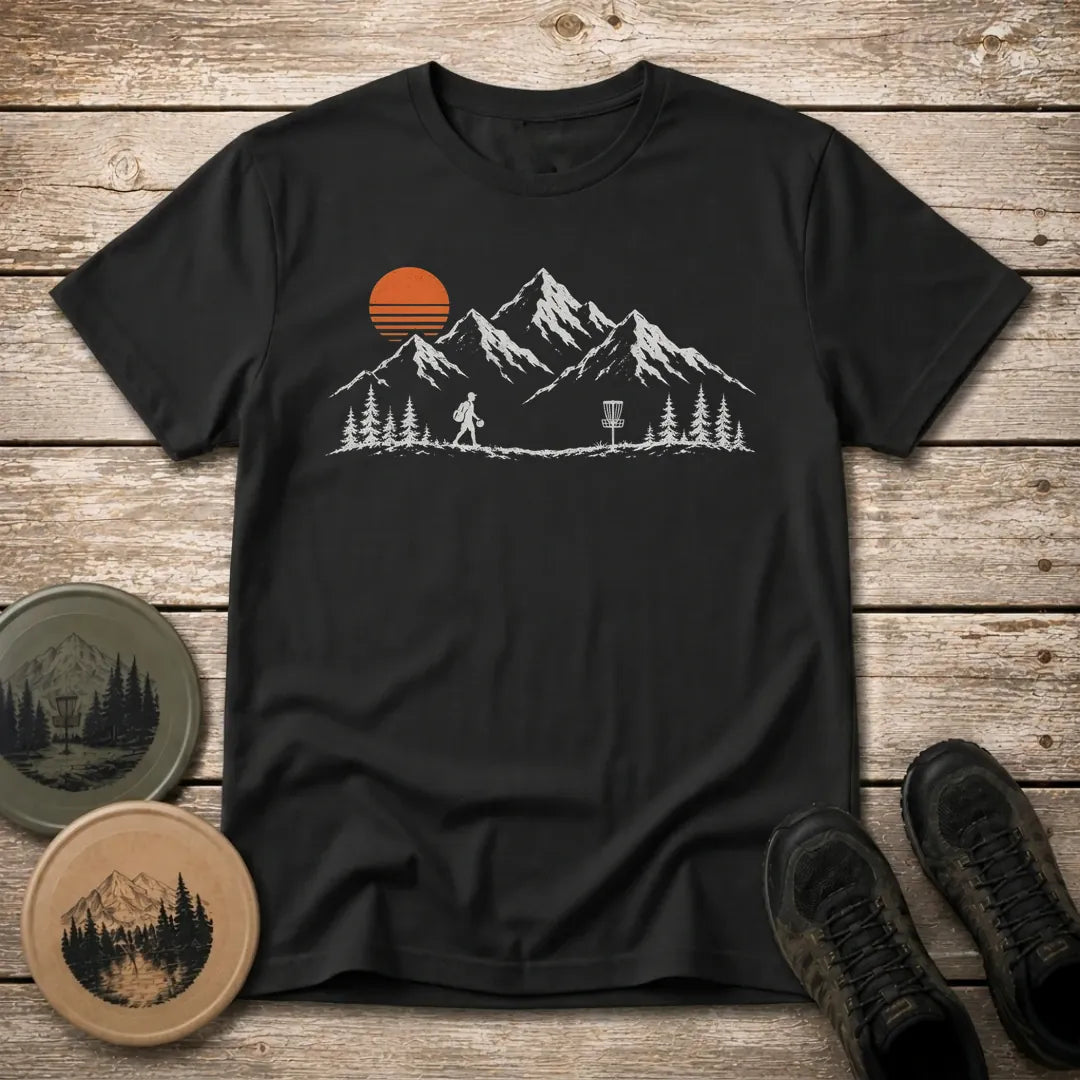 Sunset Disc Golf T Shirt