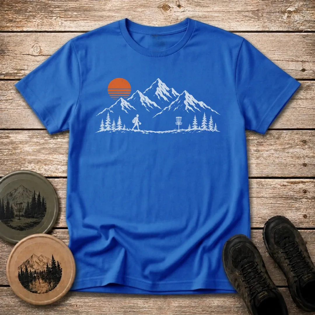 Sunset Disc Golf T Shirt
