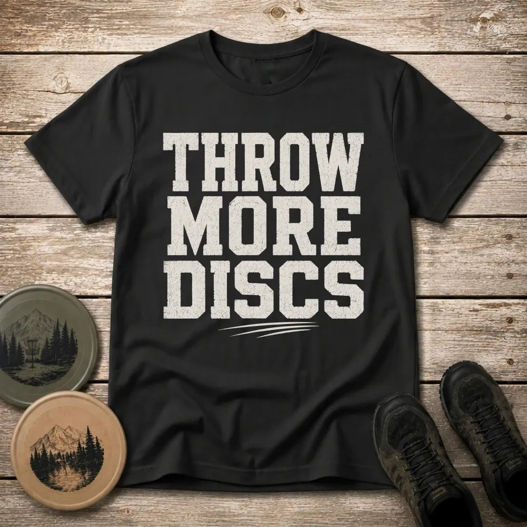 Throw More Disc T Shirt