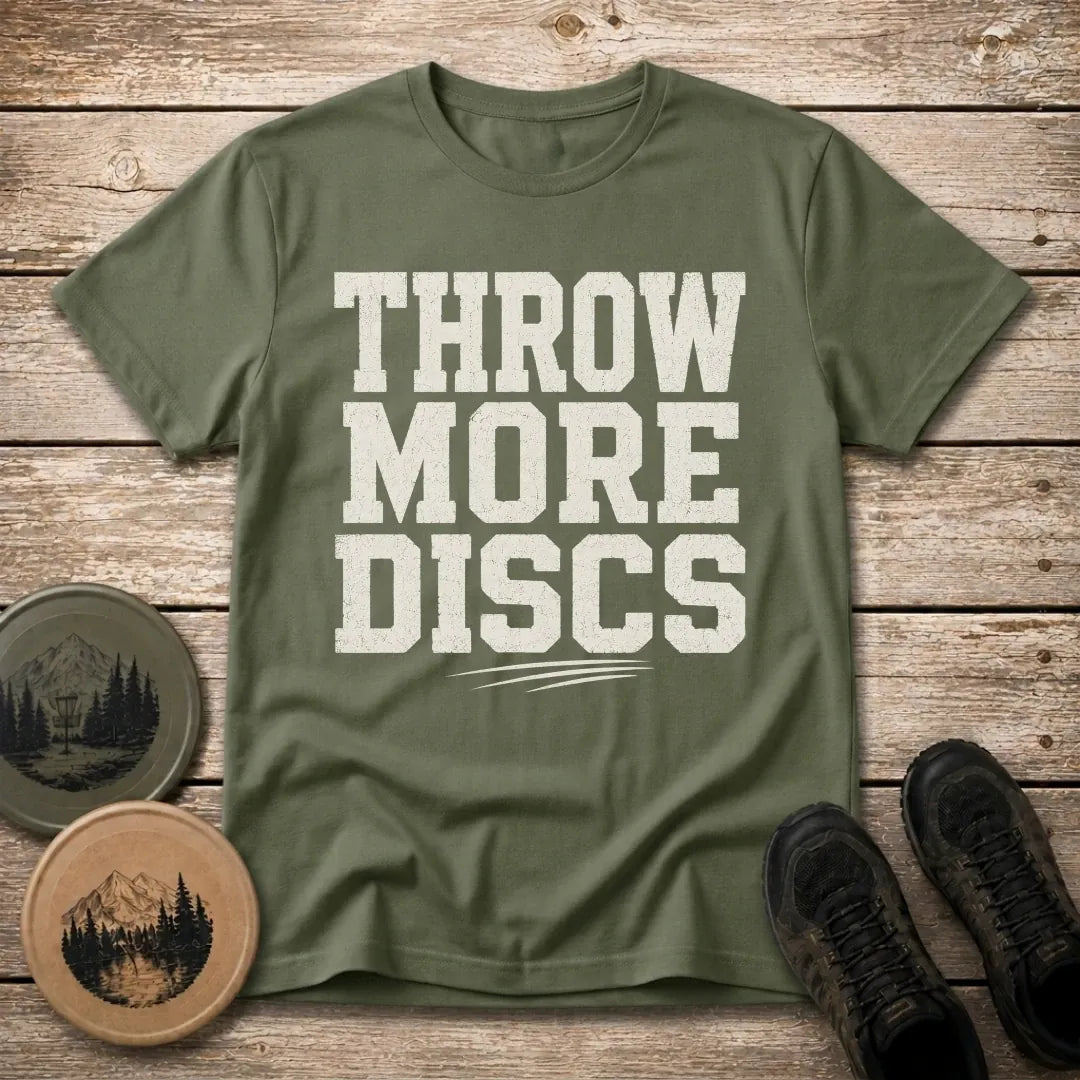 Throw More Disc T Shirt